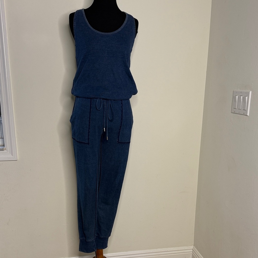 RAG & BONE Women's Blue Soft Jumpsuit XS